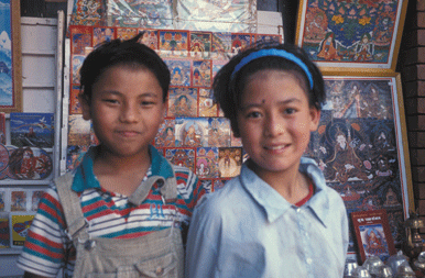Tibetan children. Photo Ven Mathieu Ricard.gif