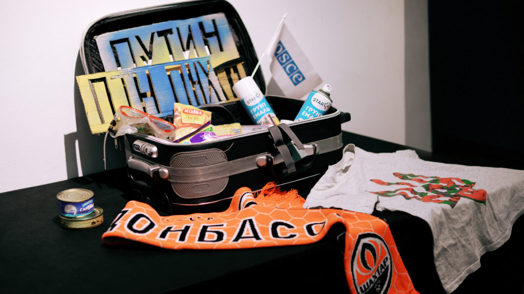 Ukrainian Suitcases Exhibition. Photo: Crimean Human Rights House
