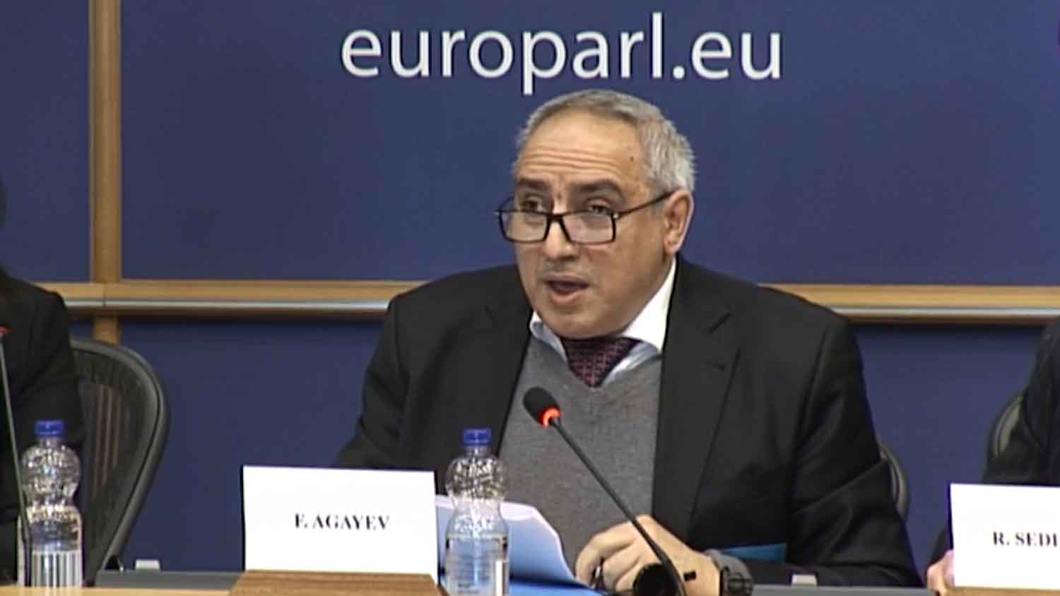 uad Aghayev – Human Rights Lawyer, Azerbaijan Extract from a statement given at the European Parliament Subcommittee on Human Rights on 19 February 2019.