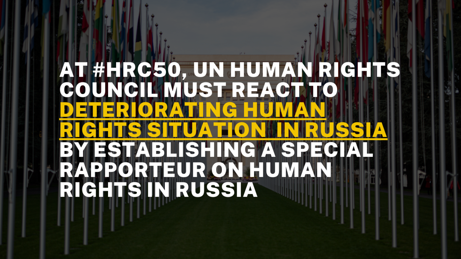 UN Human Rights Council Must React To The Deteriorating Human Rights ...