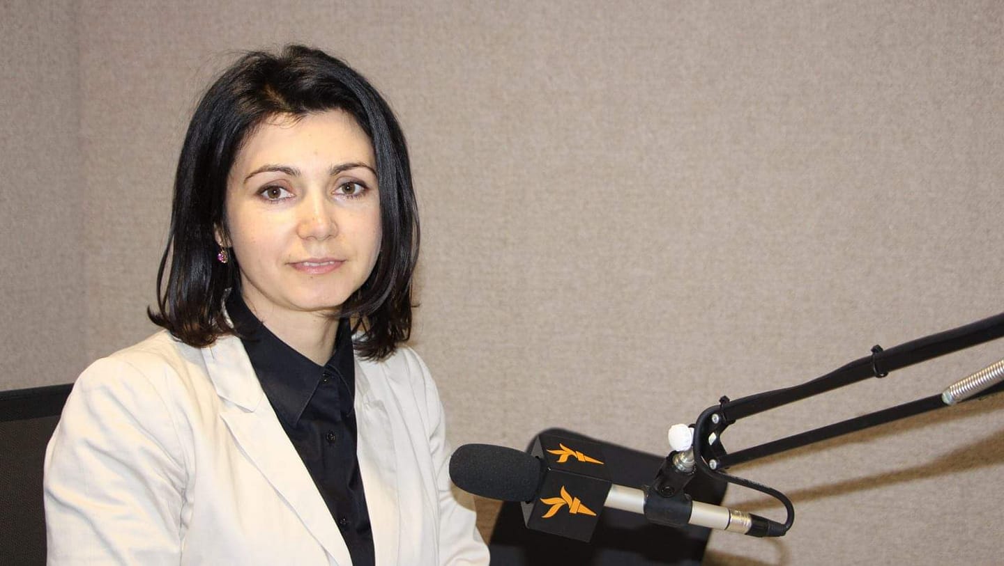 Diana Grosu, President of ADO Lex XXI. Photo taken during the interview with Radio Europa Liberă Moldova, November, 2018. Pictured by Valentina Ursu / RFE/RL.